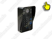 Видеодомофон со считывателем Ennio S11 вызывная панель с камерой